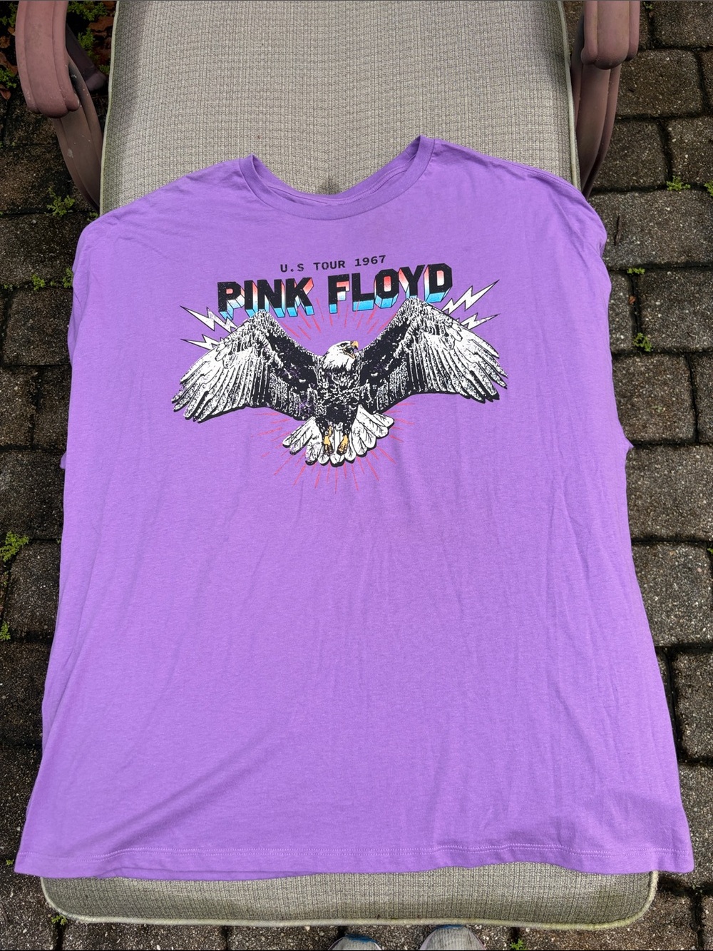 Pink Floyd US Tour 1967 T-Shirt, Size L